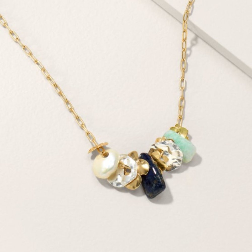 NWT Stella & Dot Sculptural Garden Cluster Pendant